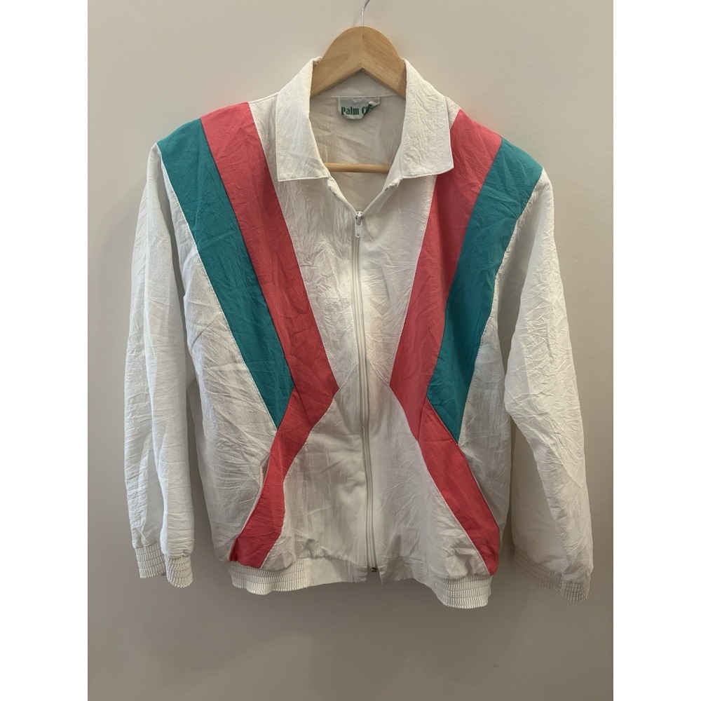 Vintage Palm Club‎ Women's Windbreaker Size Small